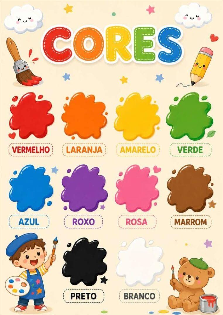 Página de amostra 3 do material Alfabeto, Sílabas e Palavras