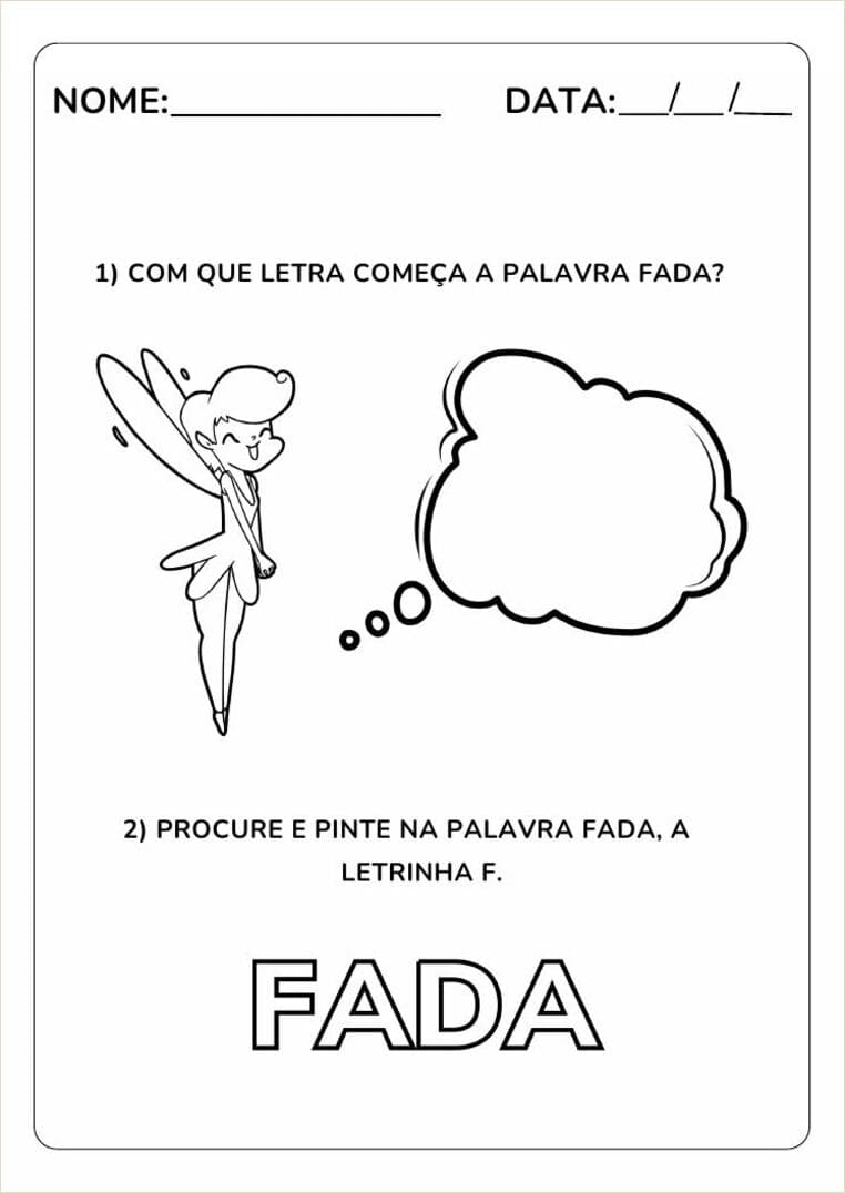 Página de amostra 4 do material Alfabeto, Sílabas e Palavras