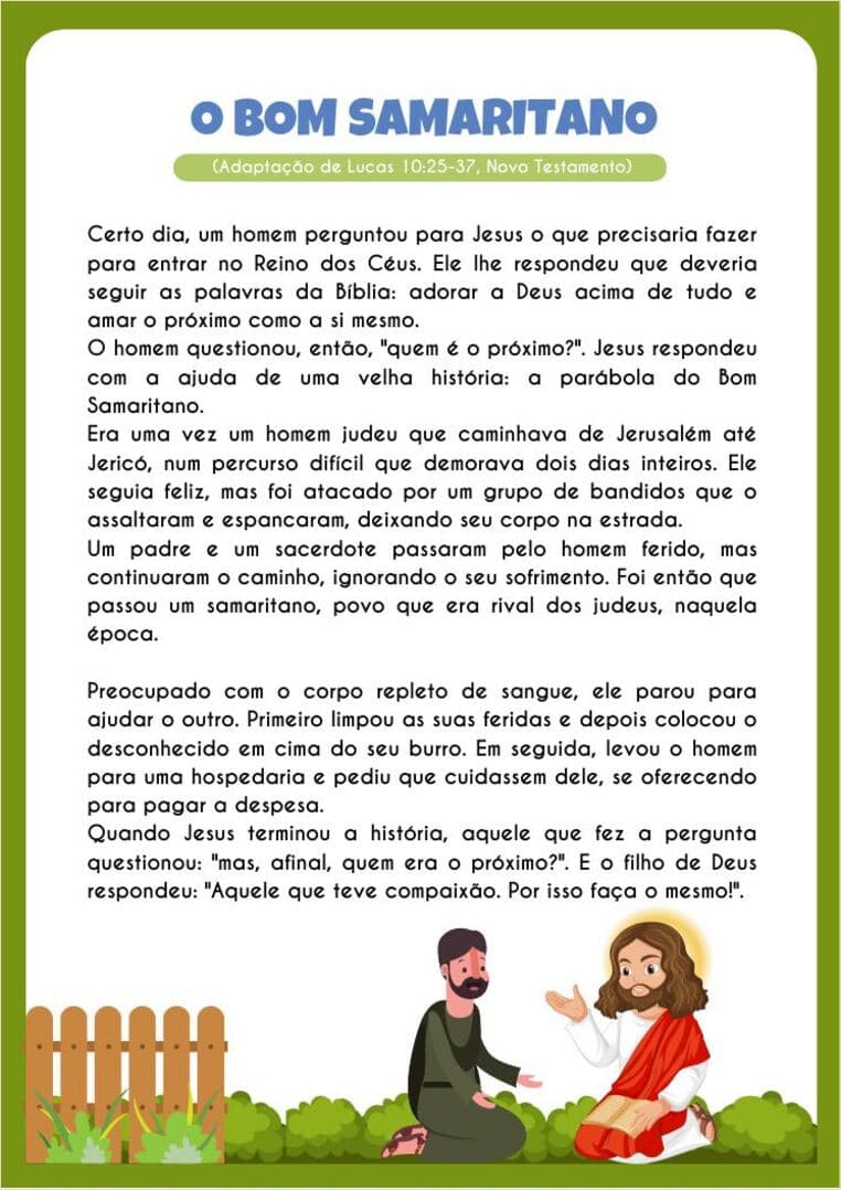 Página de amostra 1 do material Emoções, Valores e Histórias