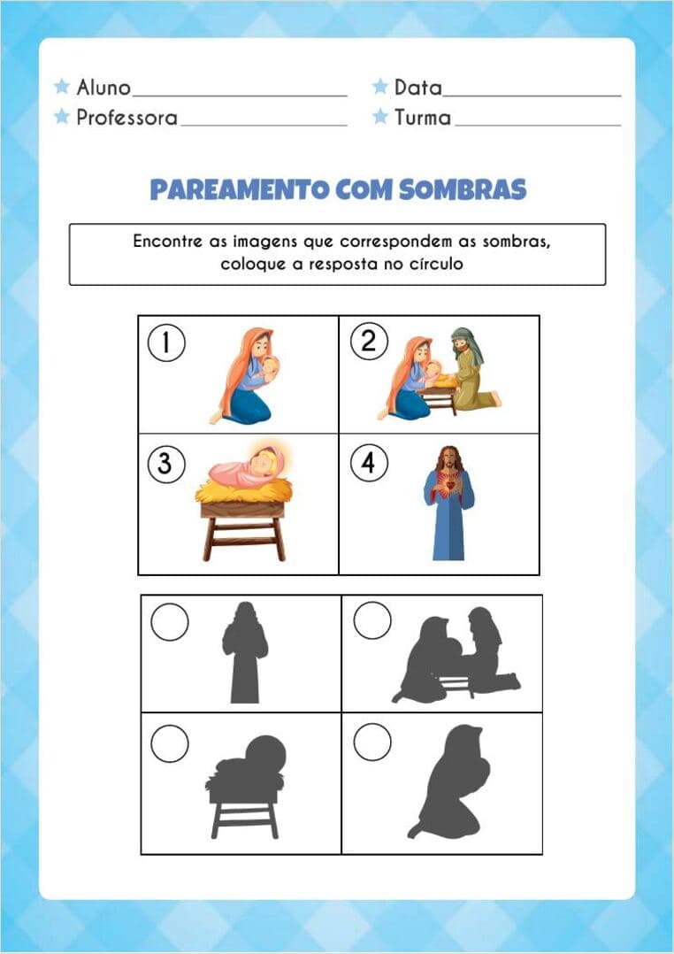 Página de amostra 1 do material Jogos de Atenção e Memória