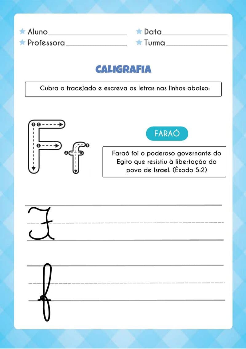 Página de amostra 2 do material Lição Cristã