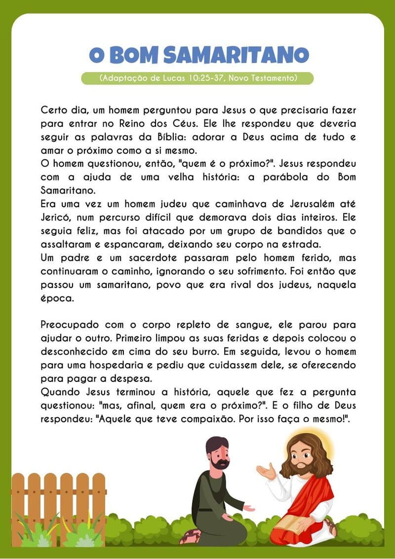 Página de amostra 3 do material Lição Cristã