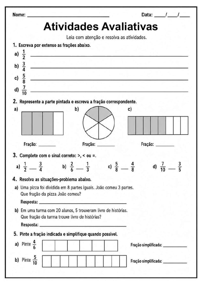 Página de amostra 2 do material Matemática 5º Ano