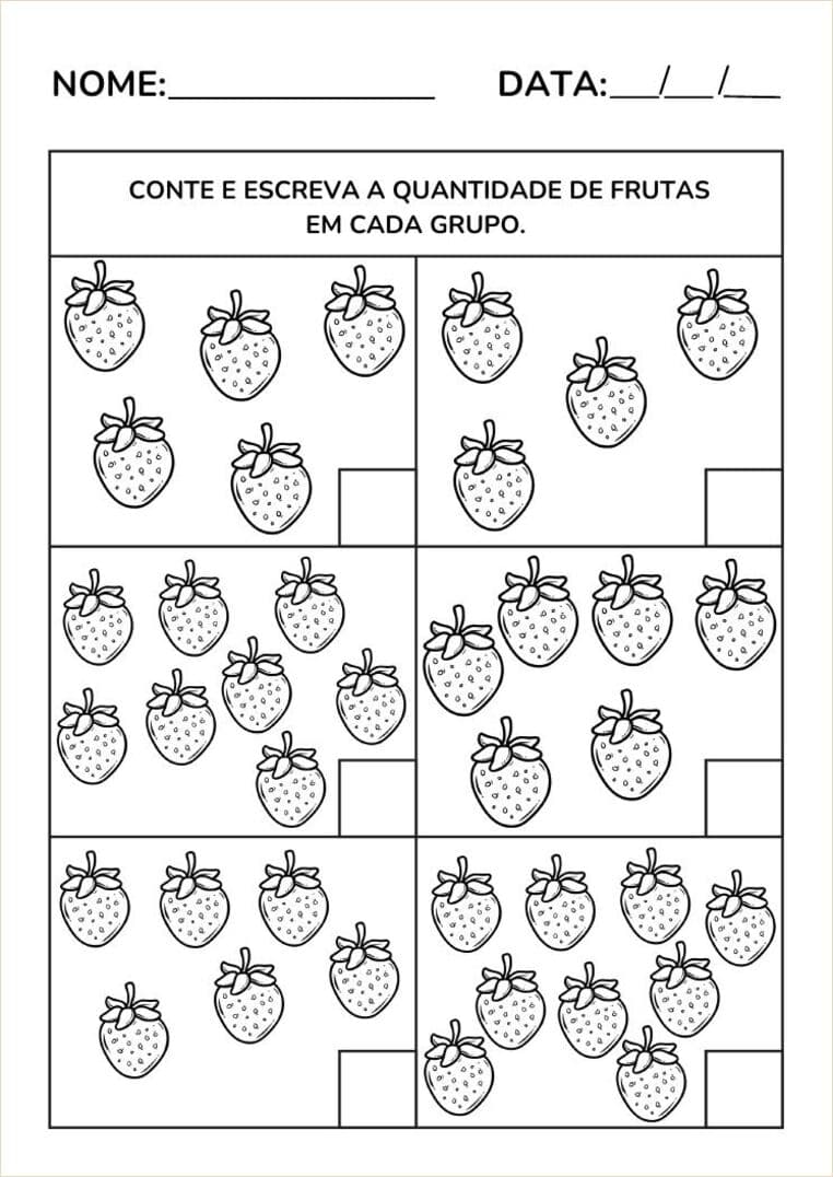 Página de amostra 3 do material Números e Matemática