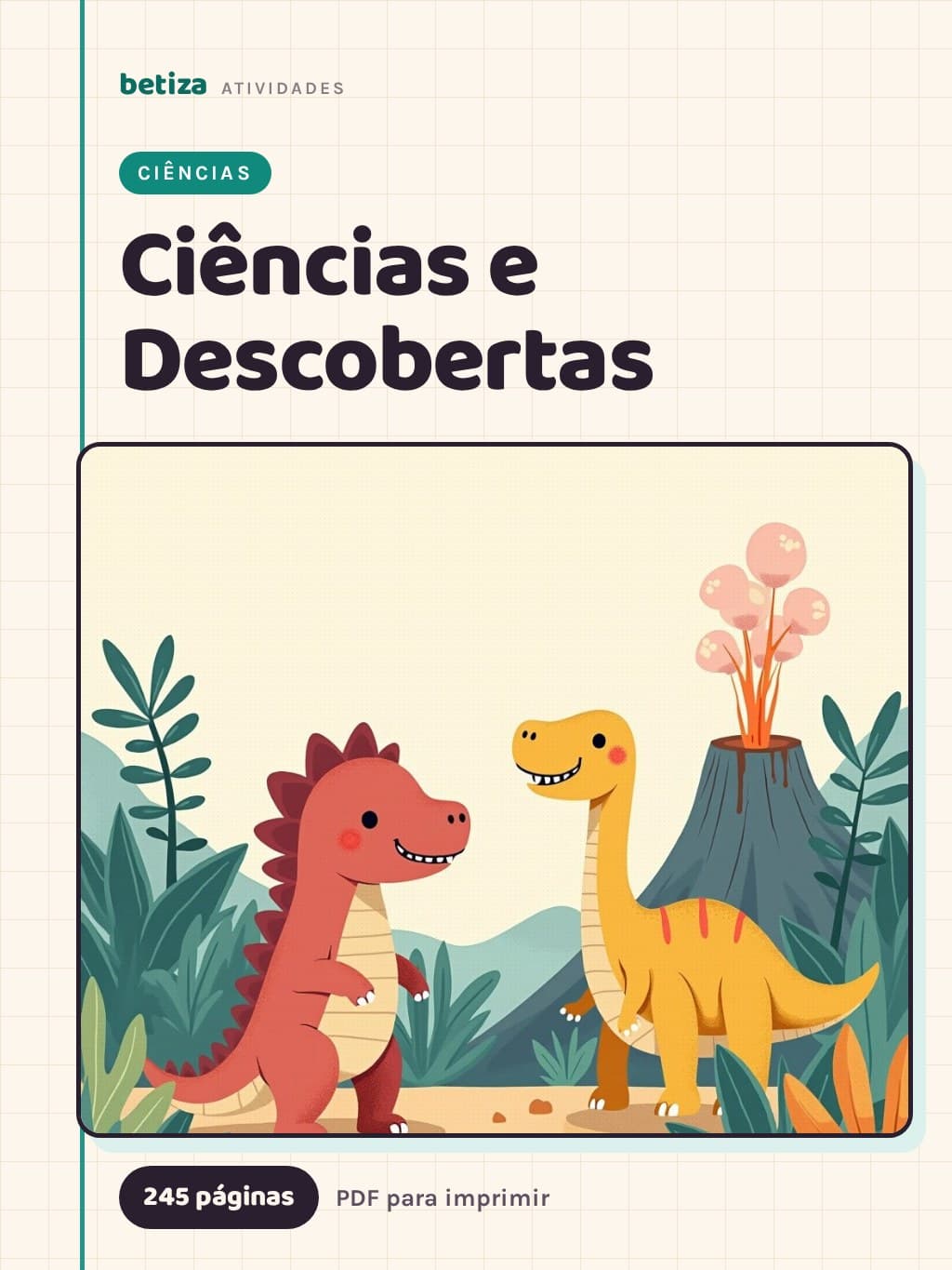 Capa do material Ciências e Descobertas