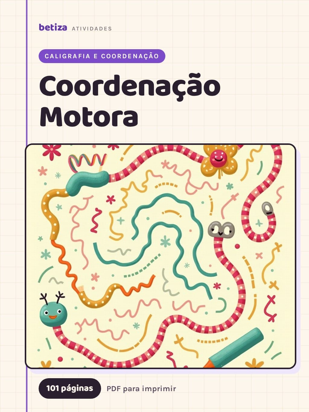 Capa do material Coordenação Motora