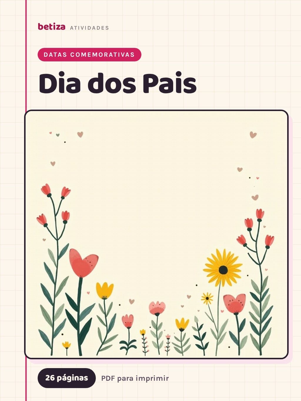 Capa do material Dia dos Pais