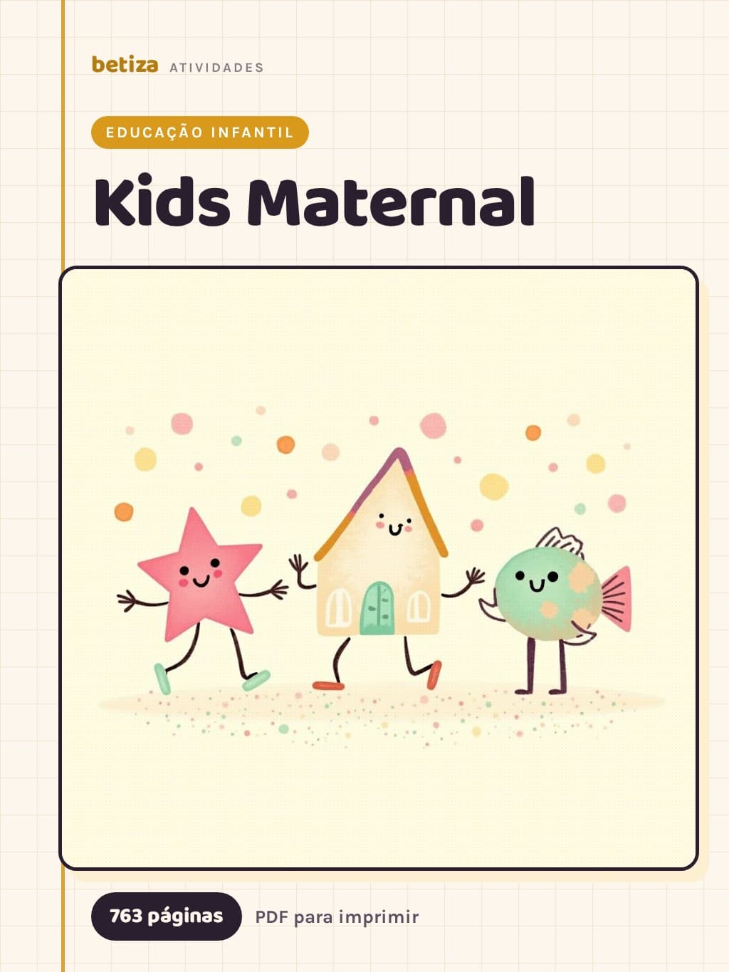 Capa do material Kids Maternal