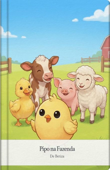 Capa do livro Pipo na Fazenda